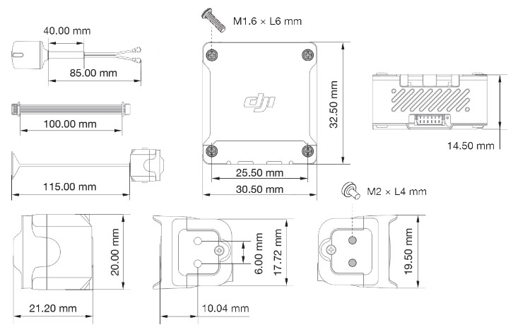 DJI O3 Air Unit Camera Module - Unmanned Tech UK FPV Shop