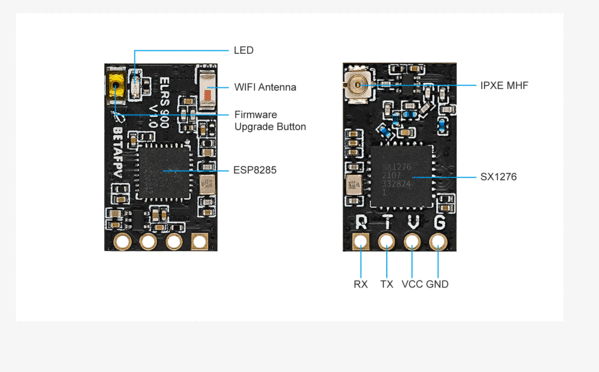 ELRS receiver 868MHz