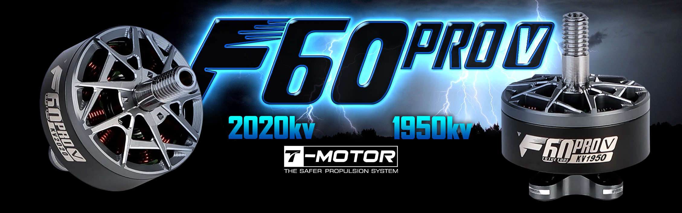 F60 PRO V 2020KV Motor By T-Motor 